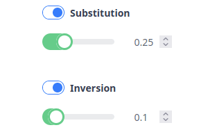 Experiment with the mutation parameters